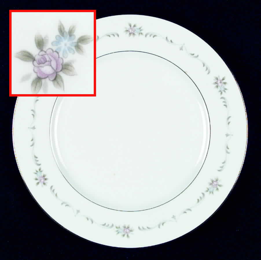 Springsong Dinner Plate by Versailles (Japan)-1