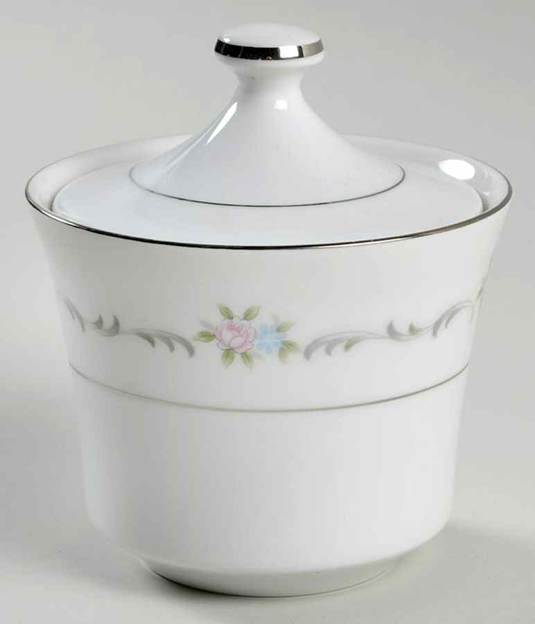 Springsong Sugar Bowl & Lid by Versailles (Japan)-1
