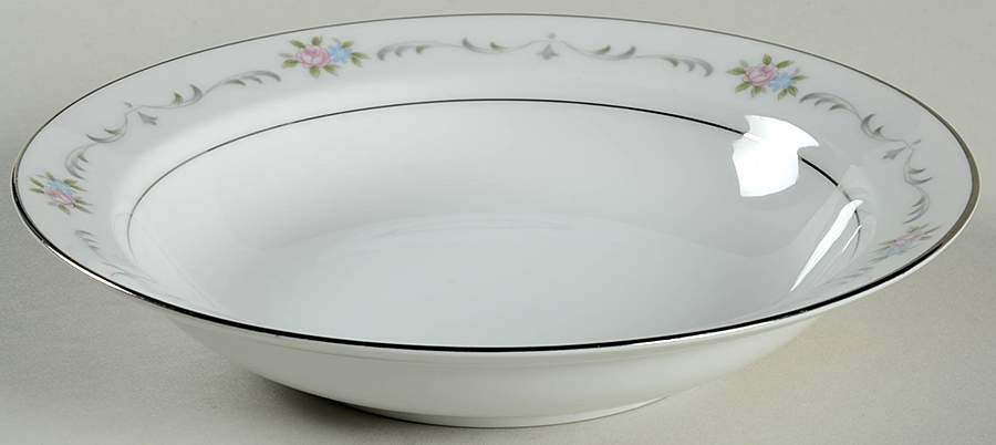 Springsong Rim Soup Bowl by Versailles (Japan)-1