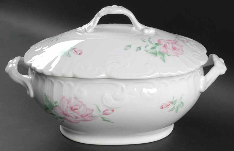 Romance Rose Tureen &  Lid by Vista Alegre-1