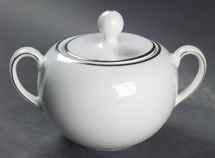 Solitude Sugar Bowl & Lid by Vita Craft-1