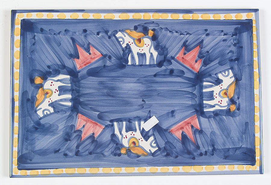 Campagna Horse (Cavallo) Tile by Ceramica Artistica (CAS Vietri)-1