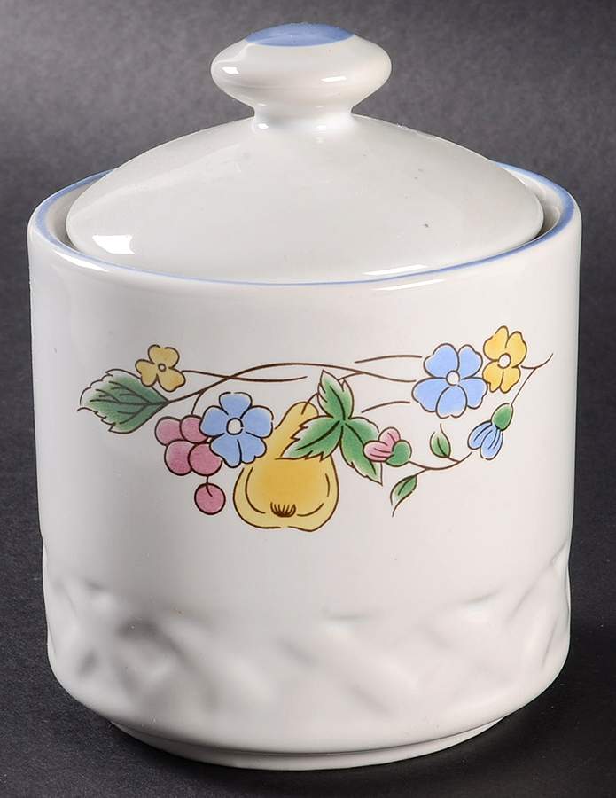 Vina Fera Sugar Bowl & Lid by Vina Fera-1