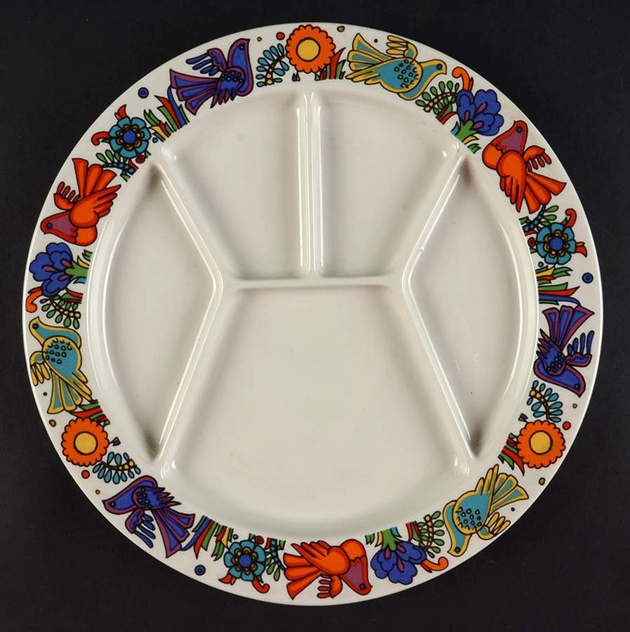 Acapulco (Older, Milano Shape) Fondue Plate by Villeroy & Boch-1