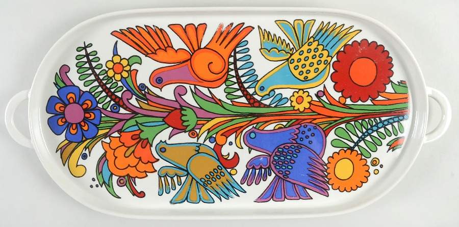 Acapulco (Older, Milano Shape) 16" Oval Serving Platter by Villeroy & Boch-1