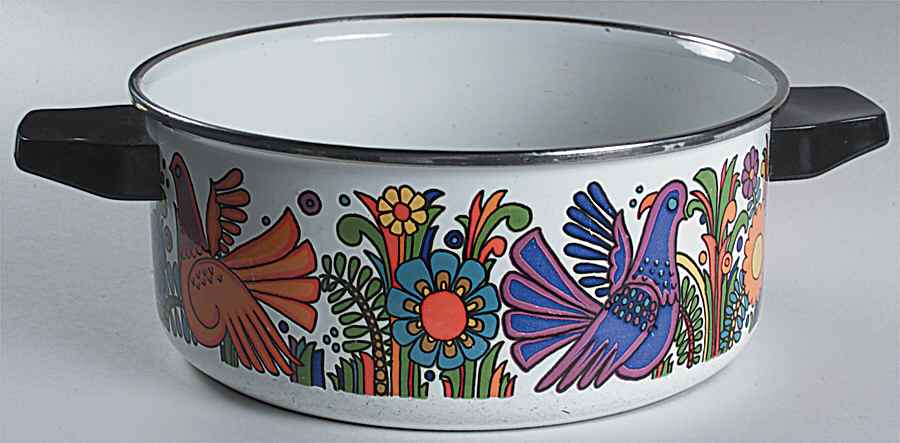 Acapulco (Older, Milano Shape) 4.5 Quart Metal Casserole, No Lid by Villeroy & Boch-1