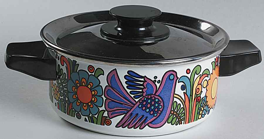 Acapulco (Older, Milano Shape) 1.5 Quart Metal Covered Casserole by Villeroy & Boch-1