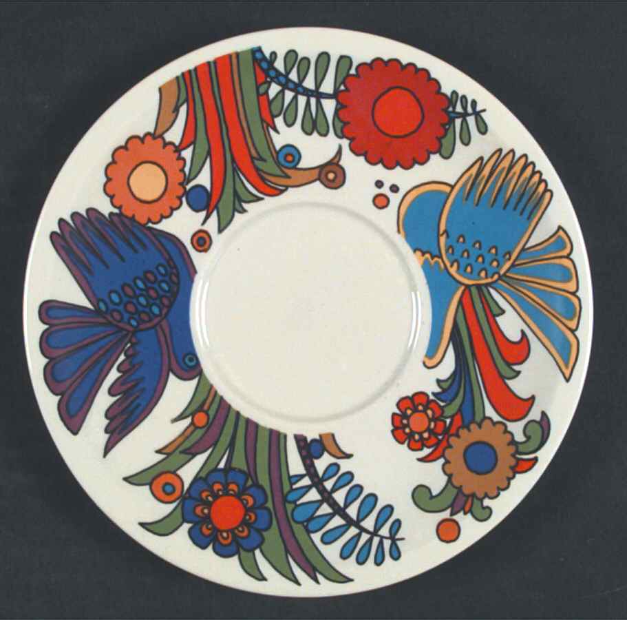 Acapulco (Older, Milano Shape) Saucer for Oversized Cup by Villeroy & Boch-1