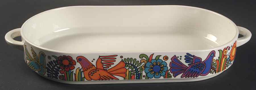 Acapulco (Older, Milano Shape) 13" Oval Roaster by Villeroy & Boch-1
