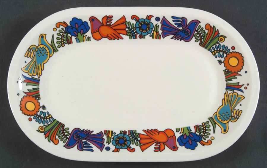 Acapulco (Older, Milano Shape) Pickle Dish by Villeroy & Boch-1