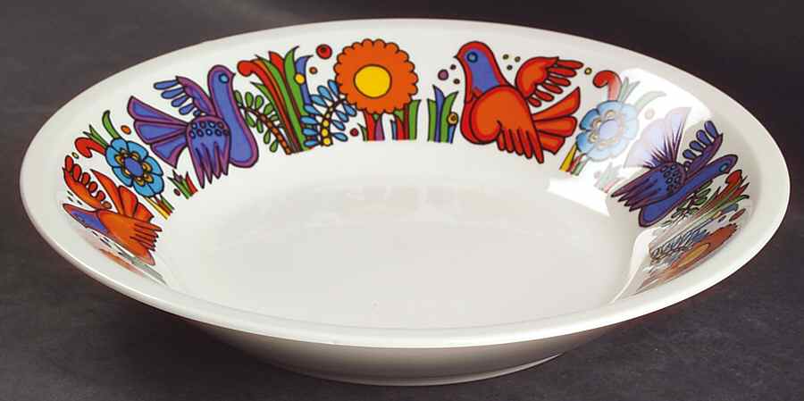 Acapulco (Older, Milano Shape) Coupe Soup Bowl by Villeroy & Boch-1