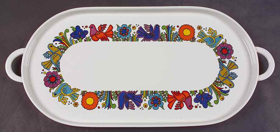 Acapulco (Older, Milano Shape) 16" Oval Serving Platter by Villeroy & Boch-1