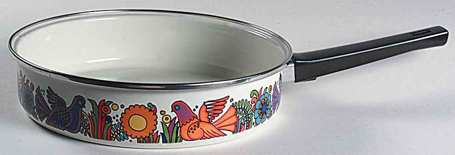Acapulco (Older, Milano Shape) 9" Metal Skillet No Lid by Villeroy & Boch-1