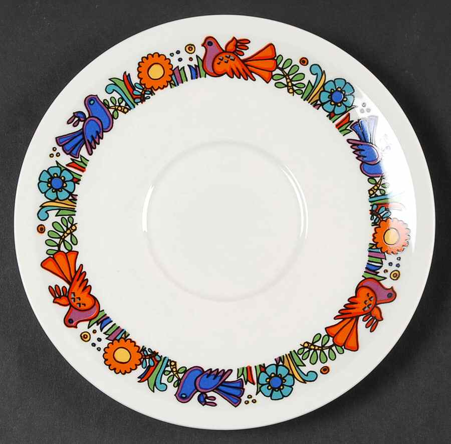 Acapulco (Older, Milano Shape) Saucer for Oversized Cup by Villeroy & Boch-1