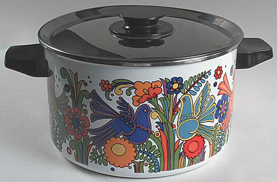 Acapulco (Older, Milano Shape) 7 Quart Metal Stockpot & Lid by Villeroy & Boch-1