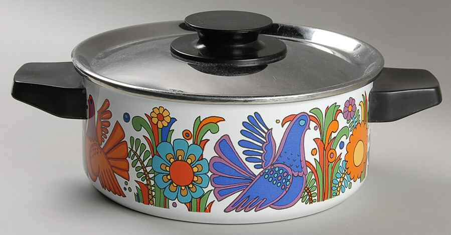 Acapulco (Older, Milano Shape) 3 Quart Metal Covered Casserole by Villeroy & Boch-1