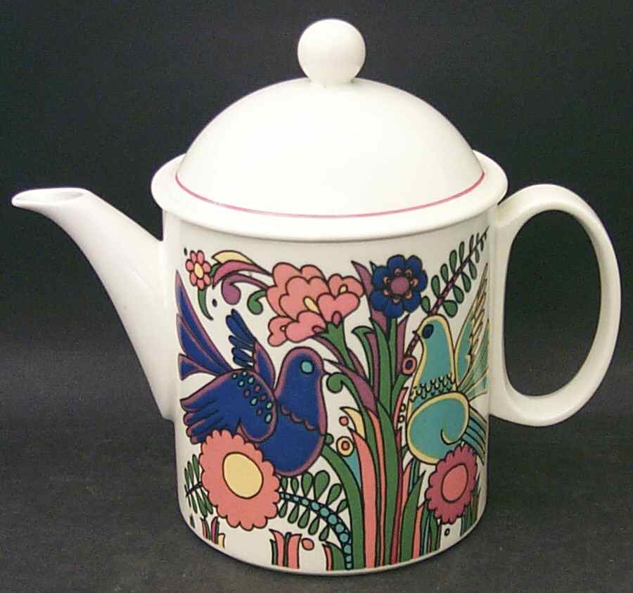 Acapulco (Newer, Roma Shape) Teapot & Lid by Villeroy & Boch-1