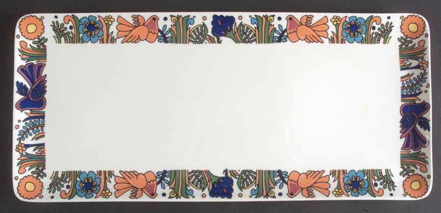 Acapulco (Newer, Roma Shape) Large Sandwich Tray by Villeroy & Boch-1