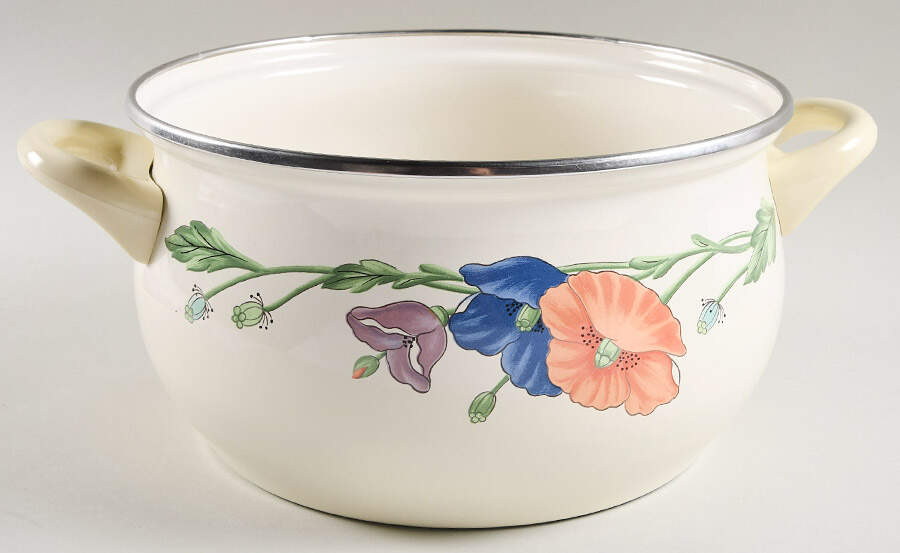 Amapola 6.5 Qt Metal Stock Pot W/No Lid by Villeroy & Boch-1