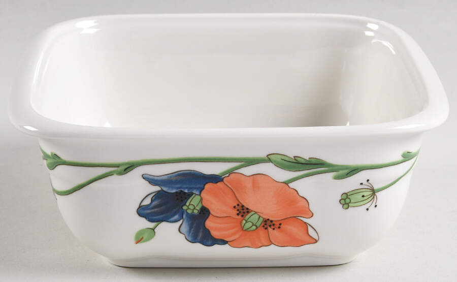 Amapola 1 1/2 Pint Square Microwave Baker No Lid by Villeroy & Boch-1
