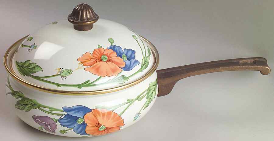 Amapola 2.5 Quart Metal Covered Saucepan by Villeroy & Boch-1