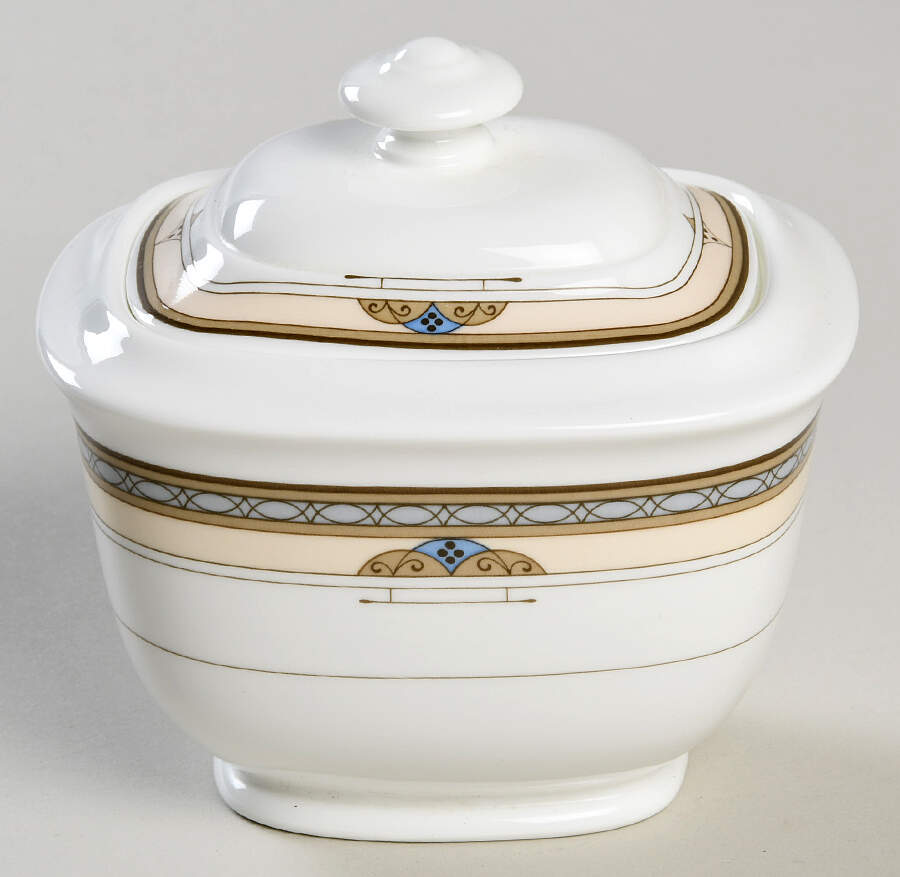 Cavalier Sugar Bowl & Lid by Villeroy & Boch-1