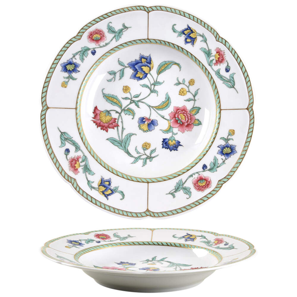Indian Summer Large Rim Soup Bowl by Villeroy & Boch-1