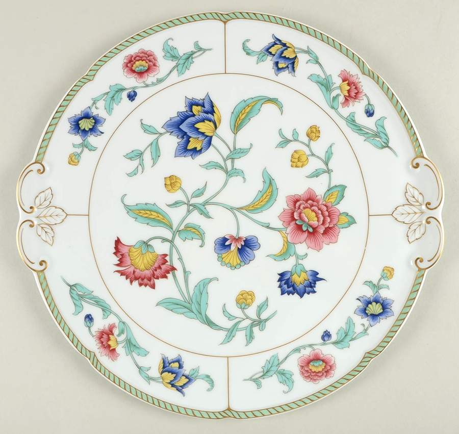 Indian Summer Handled Cake Plate by Villeroy & Boch-1