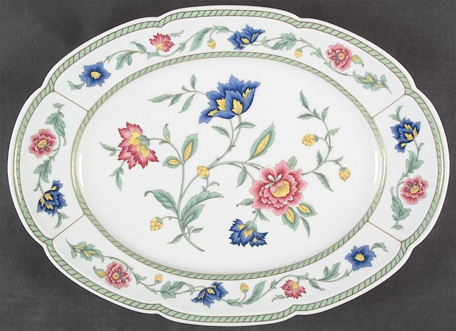 Indian Summer 12" Oval Serving Platter by Villeroy & Boch-1