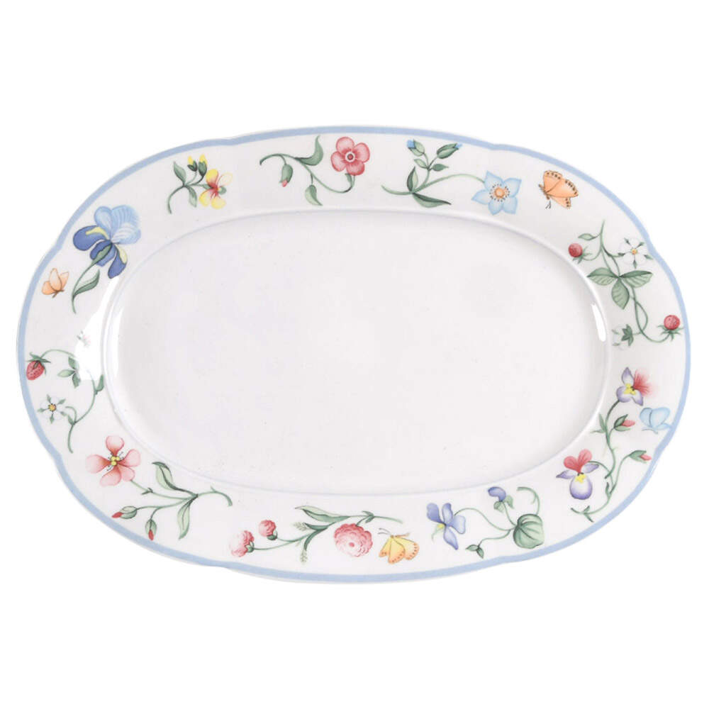 Mariposa (Bone China) 12" Oval Serving Platter by Villeroy & Boch-1