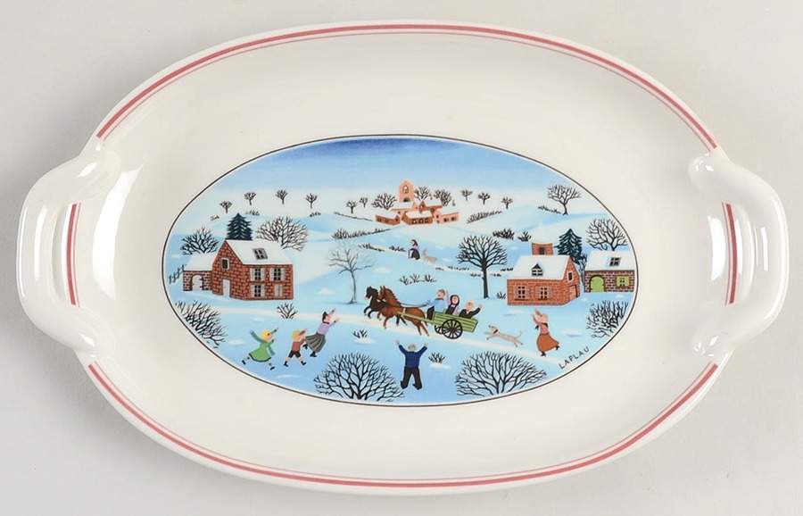 Naif Christmas Pickle Dish by Villeroy & Boch-1