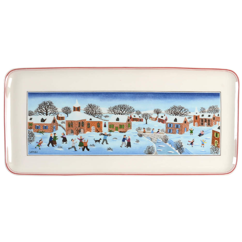 Naif Christmas Large Sandwich Tray by Villeroy & Boch-1