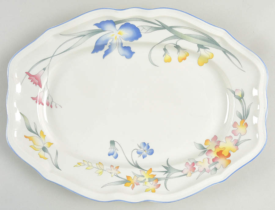 Riviera 11" Oval Serving Platter by Villeroy & Boch-1