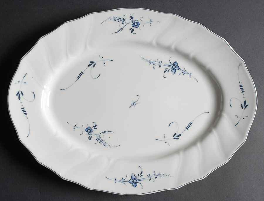 Vieux Luxembourg 14" Oval Serving Platter by Villeroy & Boch-1