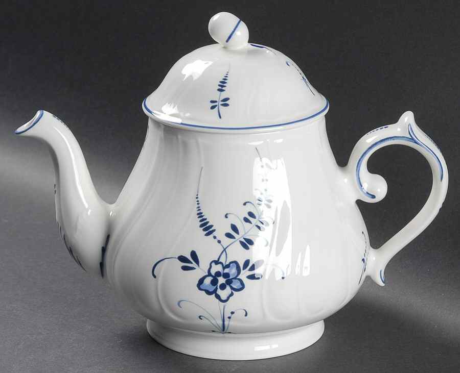 Vieux Luxembourg Teapot & Lid by Villeroy & Boch-1