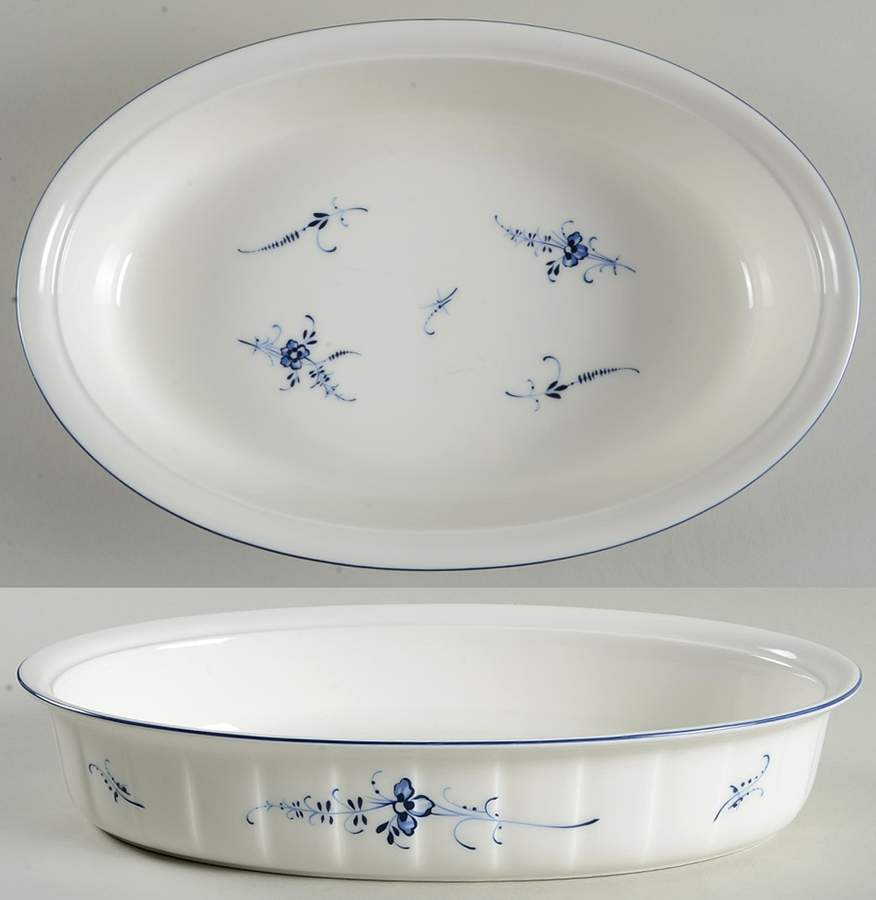 Vieux Luxembourg 12" Oval Baker by Villeroy & Boch-1