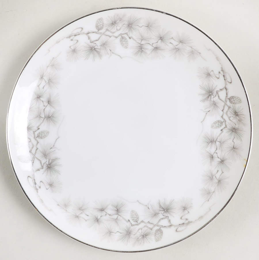 Autumn Pine Bread & Butter Plate by Violet-1
