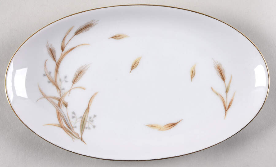 Golden Wheat Relish/Gravy Underplate by Violet-1