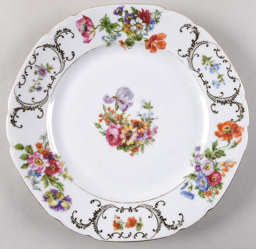VIT21 (CZECH) Dinner Plate by Victoria (Czech)-1