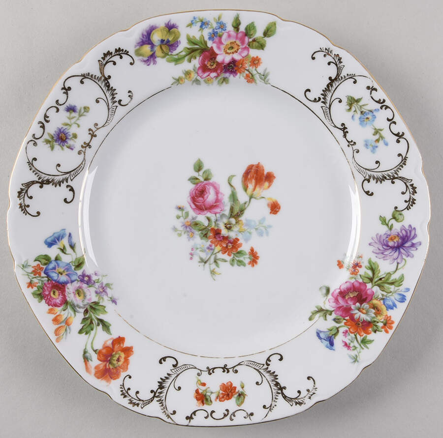 VIT21 (CZECH) Dinner Plate by Victoria (Czech)-1