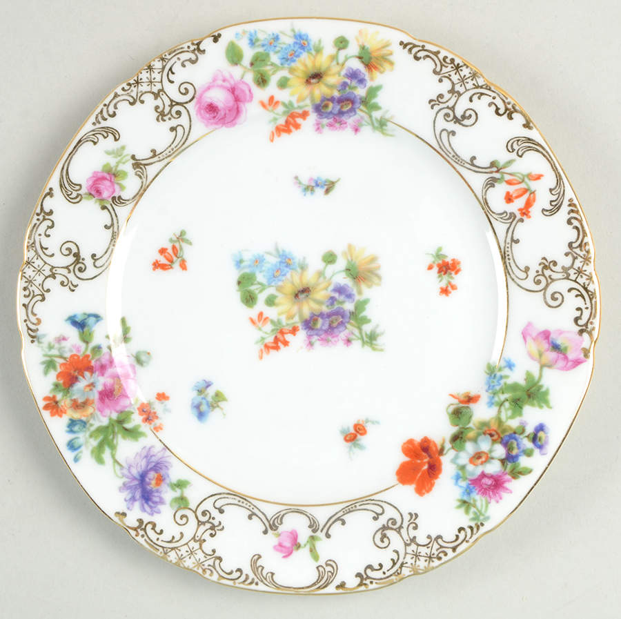 VIT3 Bread & Butter Plate by Victoria (Czech)-1