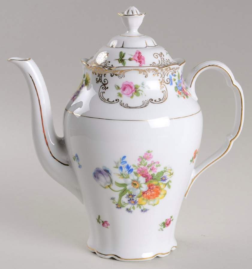 VIT3 Coffee Pot & Lid by Victoria (Czech)-1