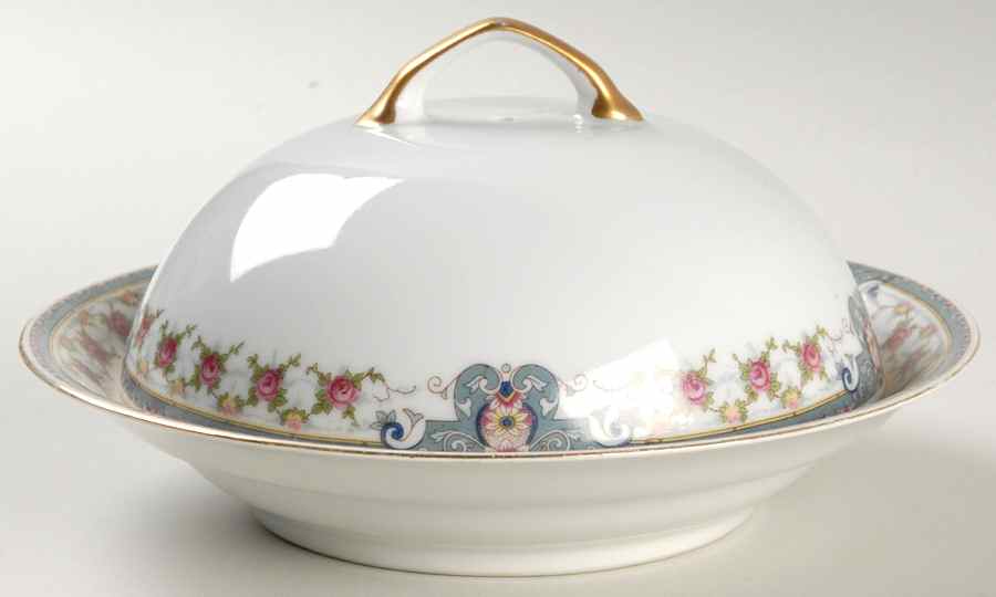 VIT69 Round Covered Butter by Victoria (Czech)-1