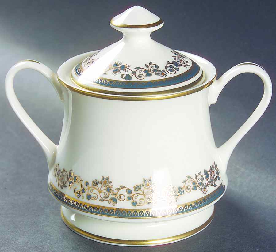 Estate Sugar Bowl & Lid by Viletta-1