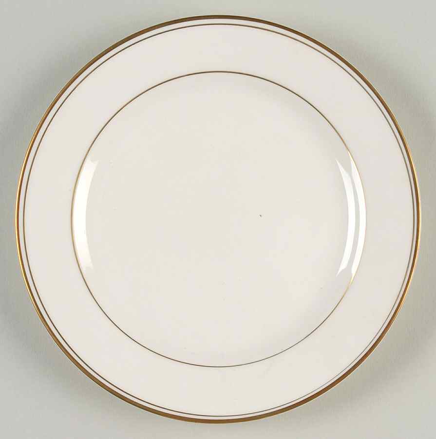 Finesse (Gold Trim) Bread & Butter Plate by Viletta-1