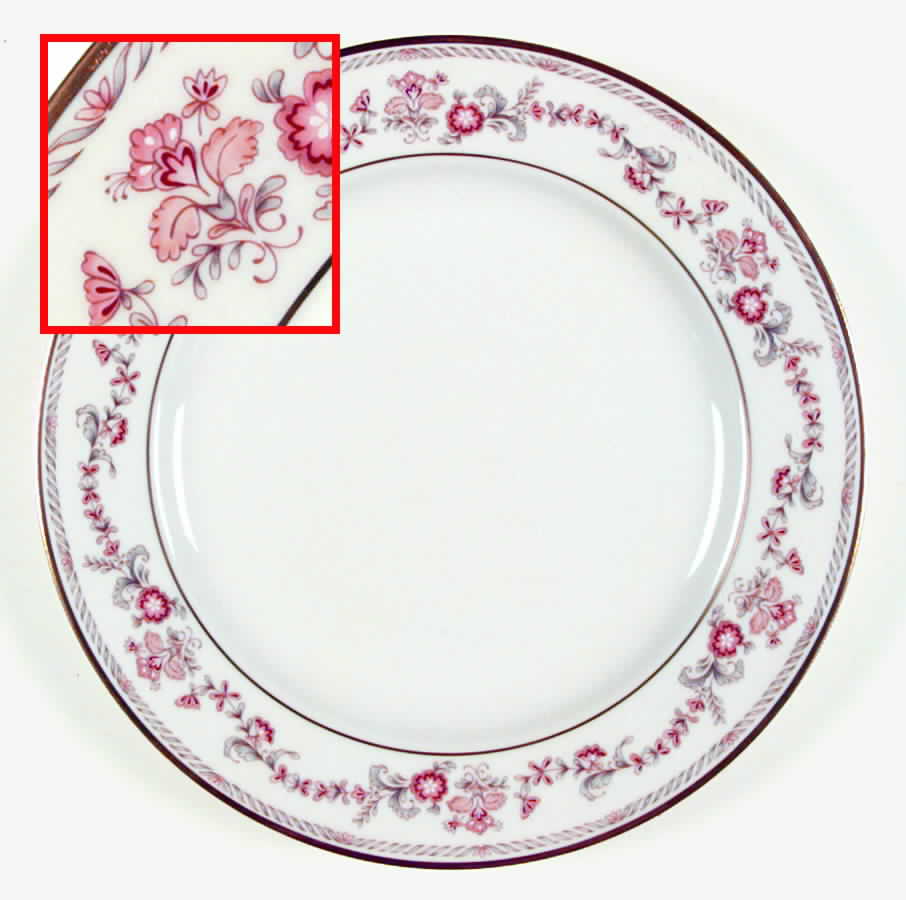 St. Regis (Gold Trim) Dinner Plate by Viletta-1