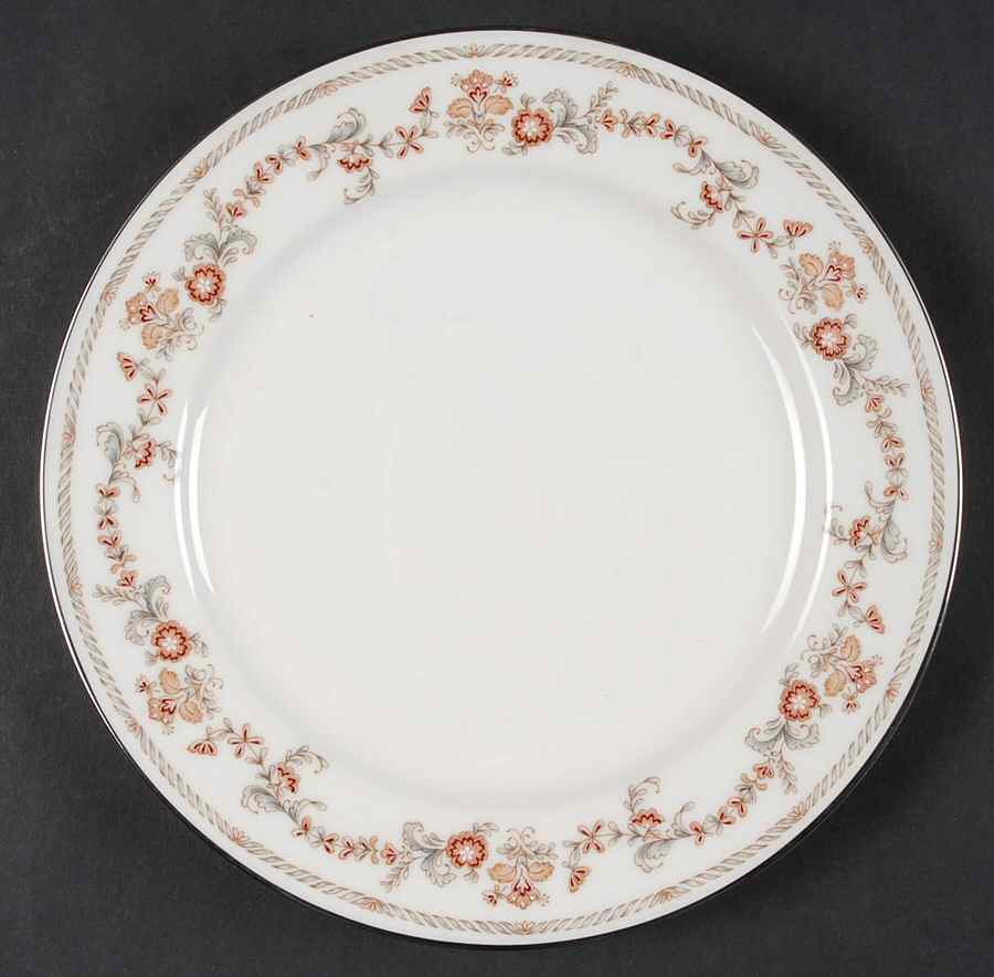 St. Regis (Platinum Trim) Salad Plate by Viletta-1