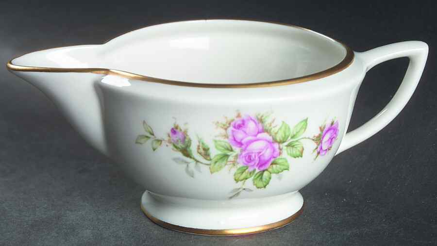 Damask Rose Creamer by Vogue-1