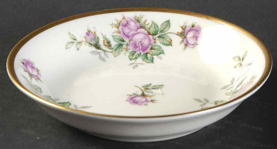 Damask Rose Fruit/Dessert (Sauce) Bowl by Vogue-1