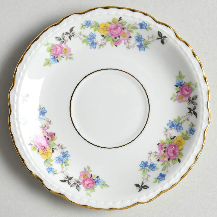 Natchez Saucer for Footed Cup by Vogue-1